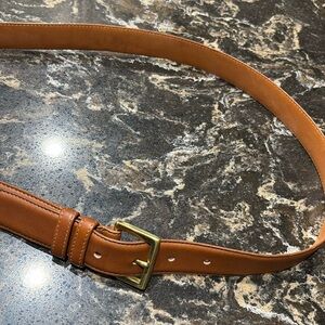 Coach Men’s 7600 British Tan Leather Belt